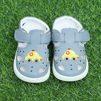 Thumbnail for Police Car design Casual Sandal 6 Month to 2.5 Year - Grey