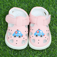 Thumbnail for Police Car design Casual Sandal 6 Month to 2.5 Year - Pink