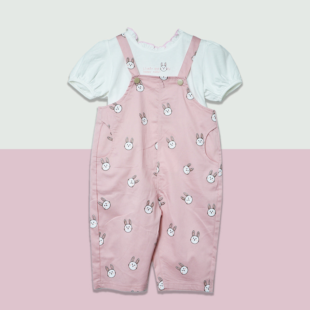 Little Girl Summer Fashion Cute Cartoon Jump suit D10066