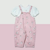 Thumbnail for Little Girl Summer Fashion Cute Cartoon Jump suit D10066