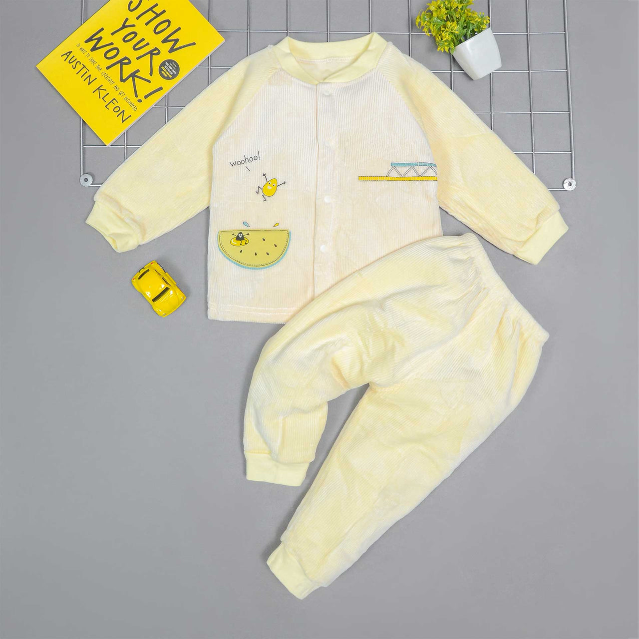 Lemon Baby Imported Corduroy Winter Suit-6120