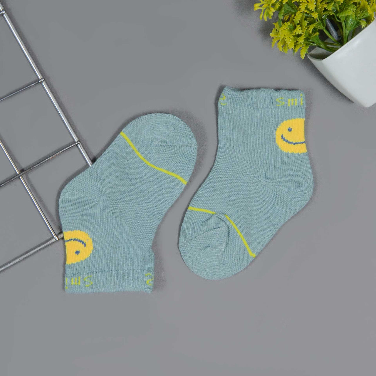 Smile Newborn Baby Socks-0733