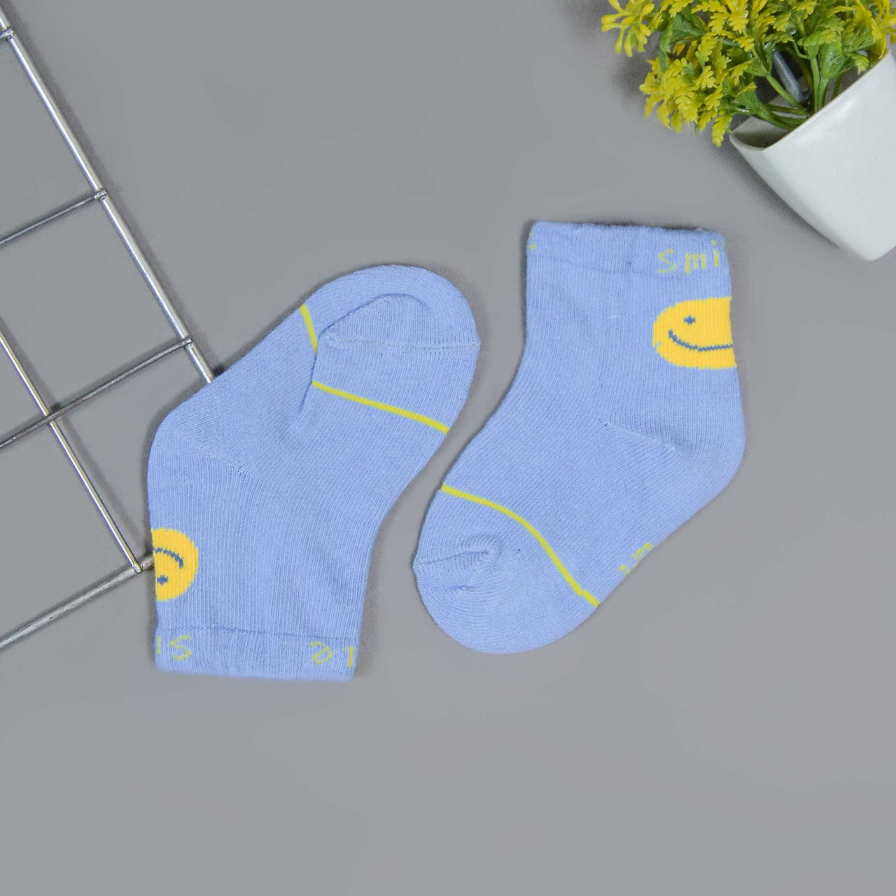 Smile Newborn Baby Socks-0733