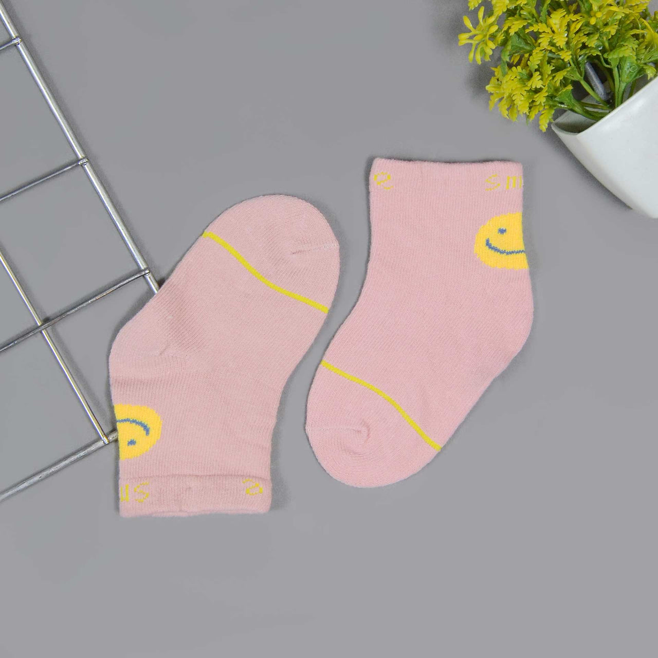 Smile Newborn Baby Socks-0733