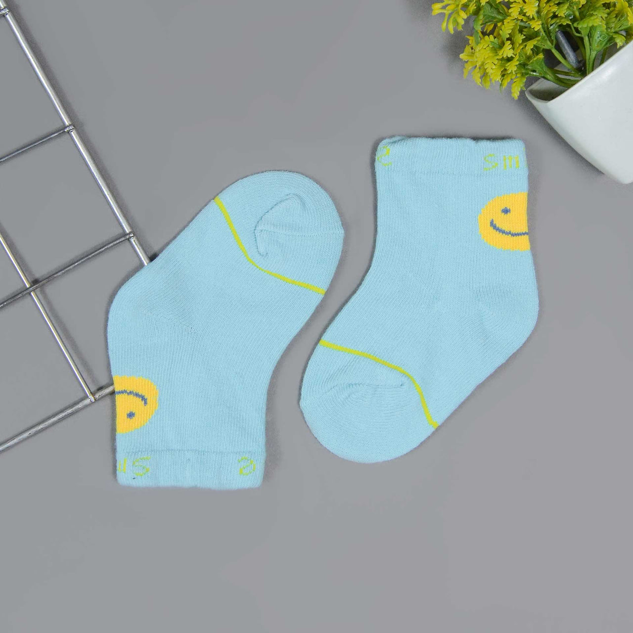 Smile Newborn Baby Socks-0733