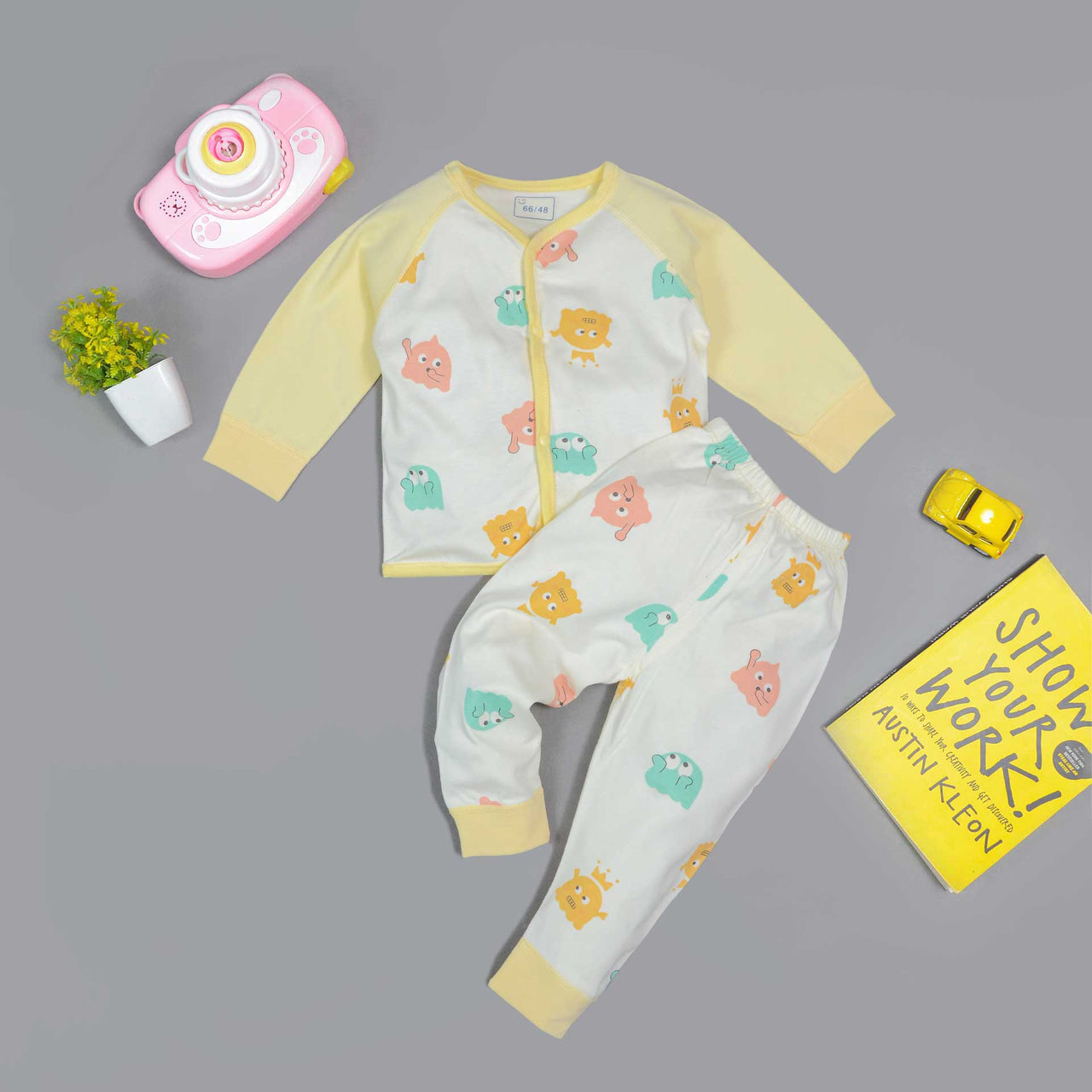 Newborn Baby Suit, Cartoon Design