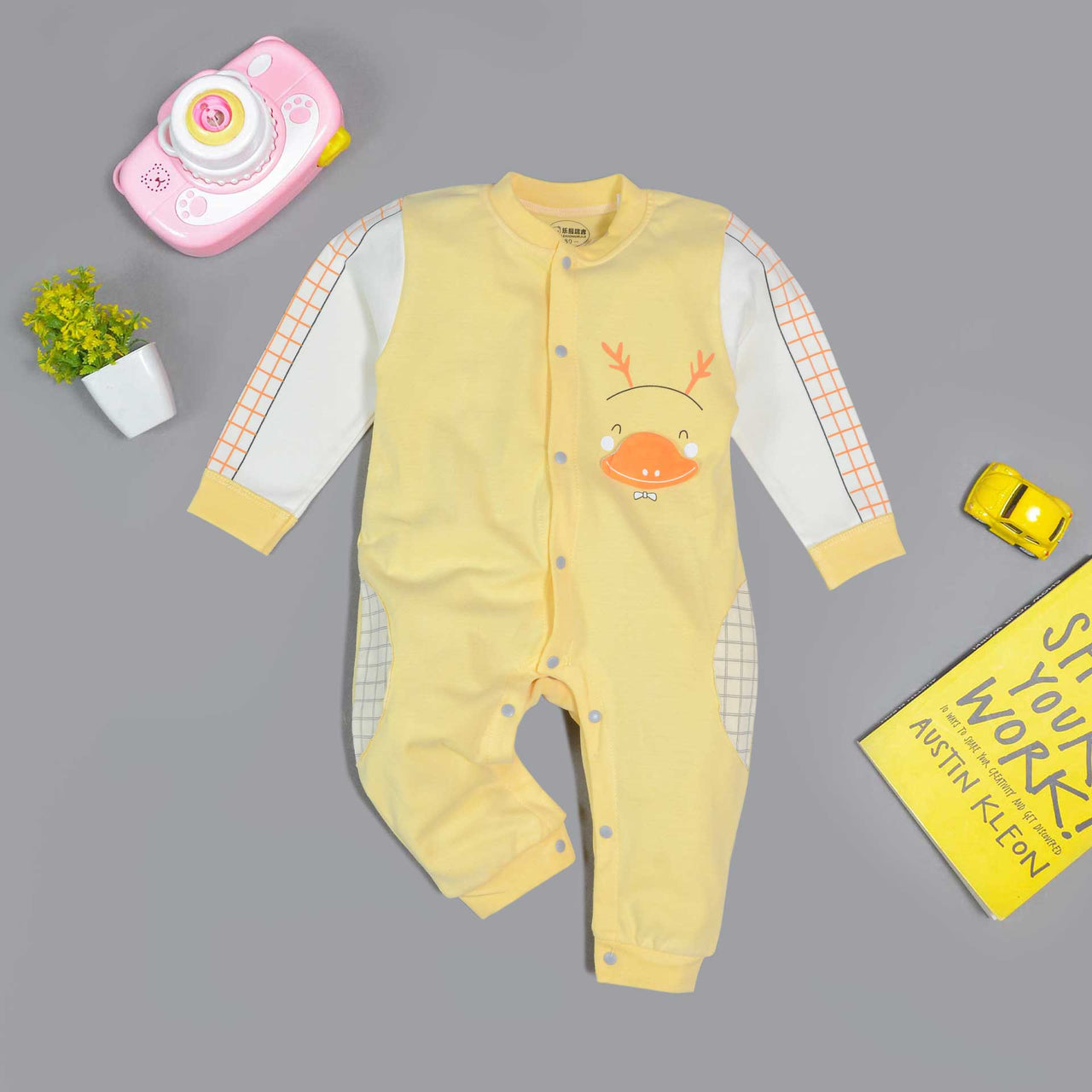 Imported Newborn Baby Romper - Duck Design