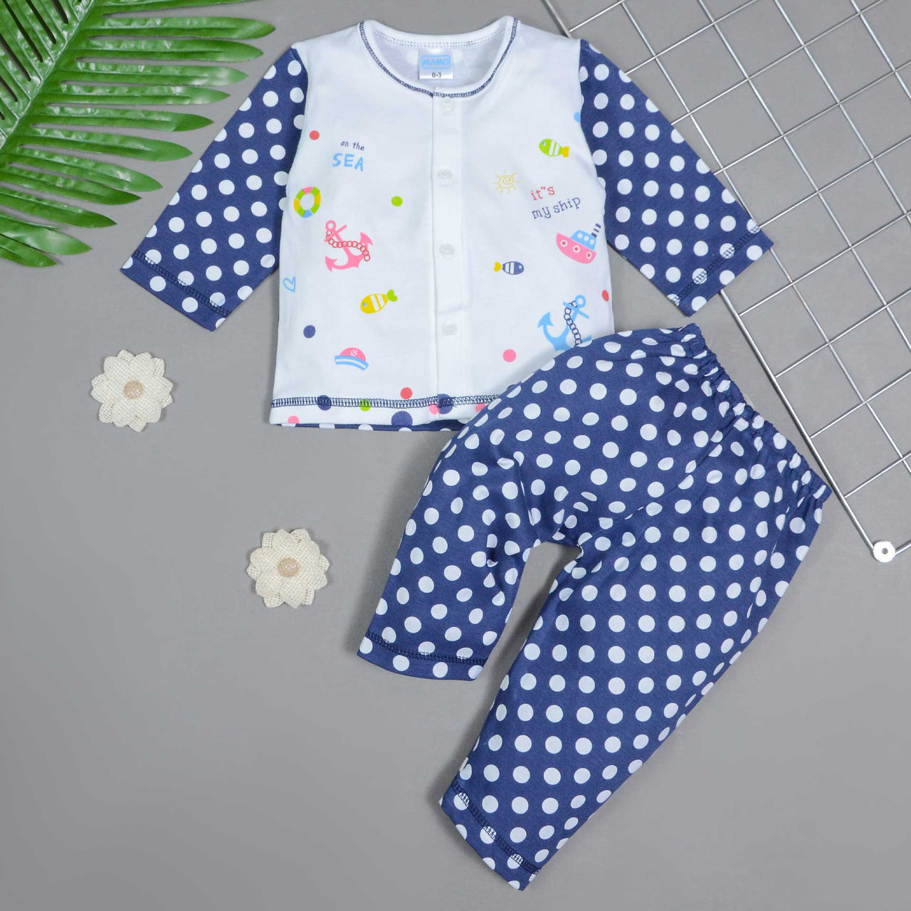 Newborn Baby Soft Suits, Multi Design