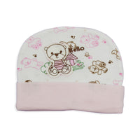 Thumbnail for Newborn Hello Baby Fashion Soft Bears Cap